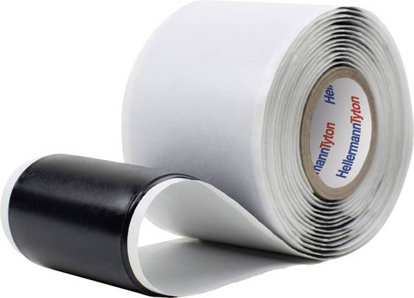 HellermannTyton HTAPE-POWER 660-RM-EPR/IIR-B 711-00307 Plakband (l x b) 3 m x 51 mm 1 stuk(s)