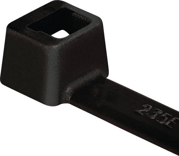 HellermannTyton 111-03050 T30R-PA66HS-BK Kabelbinder 150 mm 3.50 mm Zwart 100 stuk(s)