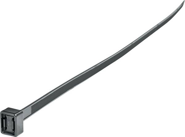 HellermannTyton 132-37540 CT375-PA66HS-BK Kabelbinder 375 mm 7.60 mm Zwart Met spreidanker, Hittegestabiliseerd 500 stuk(s)