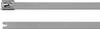 HellermannTyton 111-94339 MBT33H-SS316-ML Kabelbinder 838 mm 7.90 mm Zilver Met kogelsluiting, UV-gestabiliseerd 1 stuk(s)