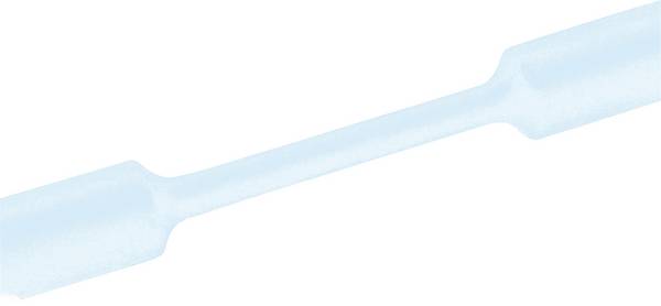 HellermannTyton 333-31203 Krimpkous zonder lijm Transparant 12 mm 4 mm Krimpverhouding:3:1 per meter