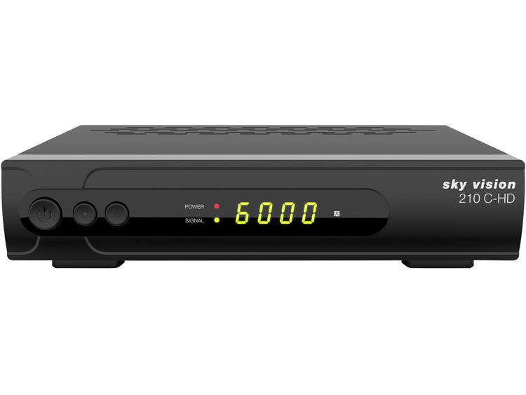 Sky Vision 210 C-HD HD-kabelreceiver Aantal tuners: 1