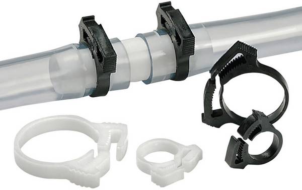 HellermannTyton SNP2-PA66GF13-BK Bevestigingsklem 192-10020 Bundel-Ø (bereik) 9.30 tot 10.50 mm 1 stuk(s)