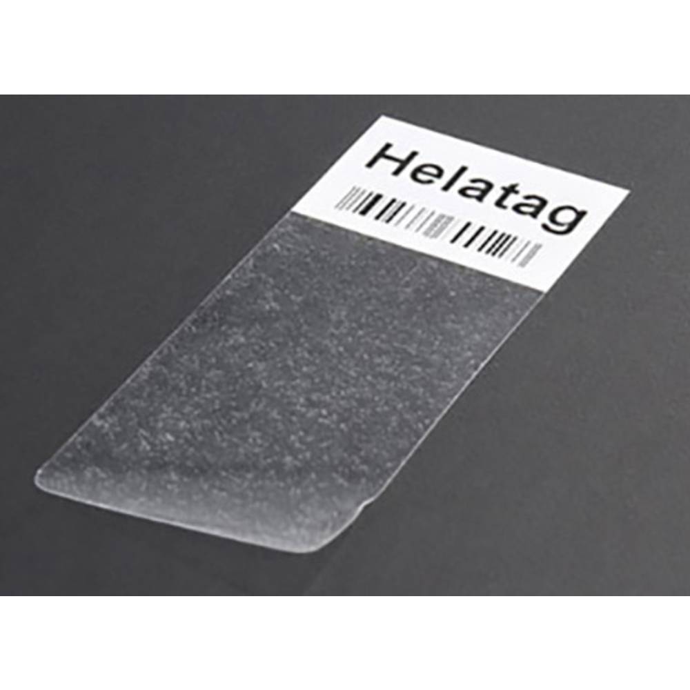 HellermannTyton 594-11104 TAG09LA4-1104-WHCL-1104-CL/WH Etiketten voor thermotransferprinter Montagemethode: Plakken Wi