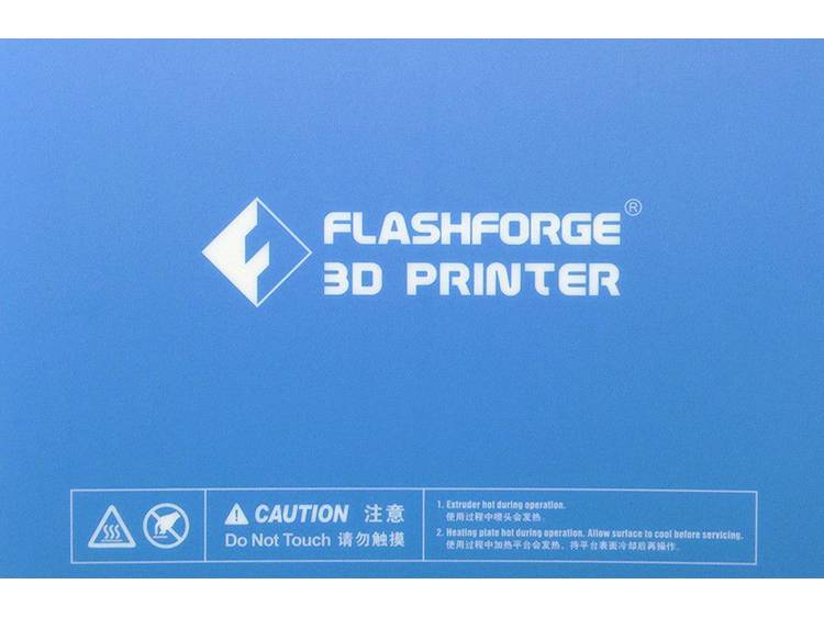 Flashforge Printbedfolie Geschikt voor: FlashForge Dreamer, FlashForge Creator (Pro)