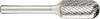 Metabo 628348000 Freesstift Hardmetaal Wals Schachtdiameter 6 mm 1 stuks