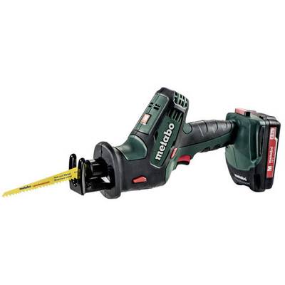 Metabo SSE 18 LTX Compact Accu-reciprozaag 602266500 Incl. 2 accu's, Incl. accessoires
