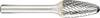 Metabo 628354000 Freesstift Hardmetaal Kegel Schachtdiameter 6 mm 1 stuks