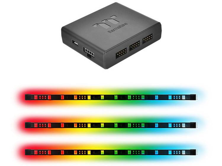 PC-LED-strips 300 mm RGB Thermaltake Lumi RGB Plus Strip 3Pack