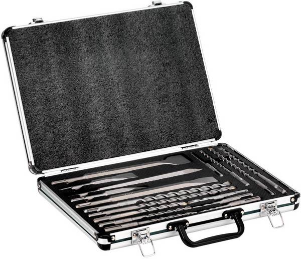 Metabo 628414000 Beitelset 17-delig 5 mm, 6 mm, 8 mm, 10 mm, 12 mm, 14 mm SDS-Plus 17 stuk(s)