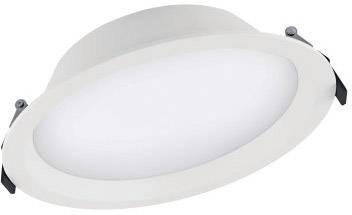LEDVANCE DOWNLIGHT ALU DALI LED-inbouwlamp voor badkamer 35 W IP44 Wit