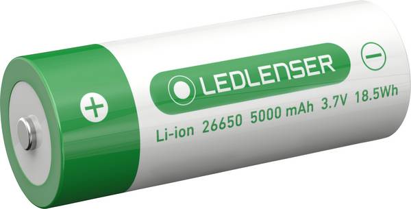 Ledlenser 501002 Reservebatterij (oplaadbaar)  MT14, M6R Groen