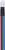 Een rood, zwart, groen en blauw kabel zijn naast elkaar bevestigd, uitmondend in een transparant elektronisch onderdeel.