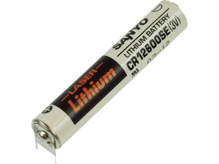 FDK CR 12600 SE-FT1, CR2NP Speciale batterij CR 2 NP U-soldeerpinnen Lithium 3 V 1500 mAh 1 stuk(s)