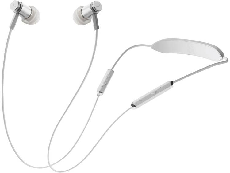 V-Moda Forza Metallo Wireless White Silver draadloze oordopjes