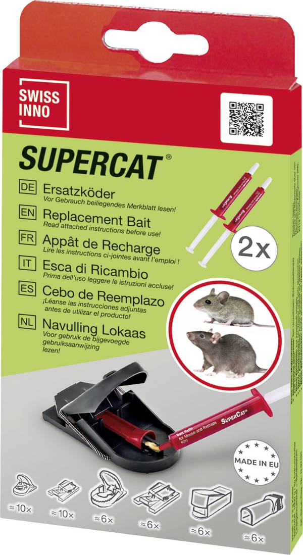 Swissinno 1 041 001K SuperCat Bait SC01 Extra aas Geschikt voor merk Swissinno SuperCat  2 stuk(s)