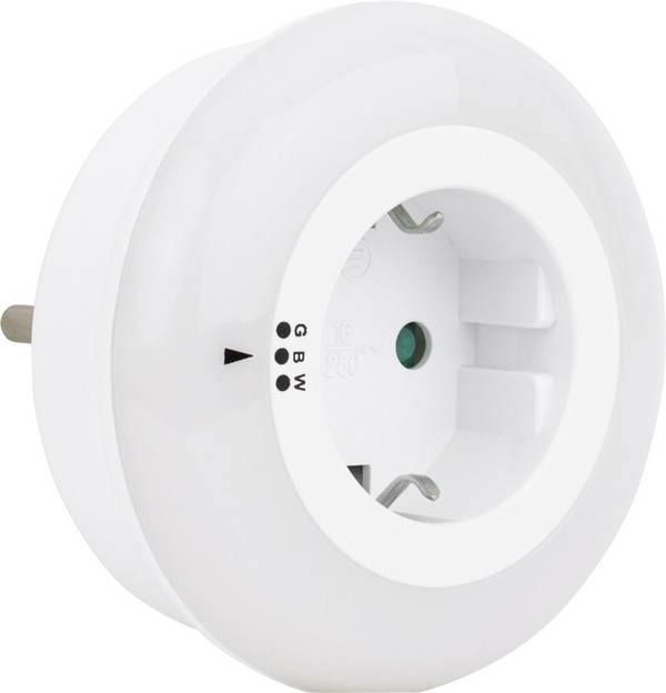 REV 3371731 003371731 Nachtlamp   Rond  LED  Wit