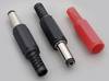 BKL Electronic 075250 Laagspannings-connector Stekker, recht 5.50 mm 2.50 mm 1 set(s)