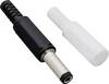 BKL Electronic 075246 Laagspannings-connector Stekker, recht 5.50 mm 2.50 mm 1 set(s)