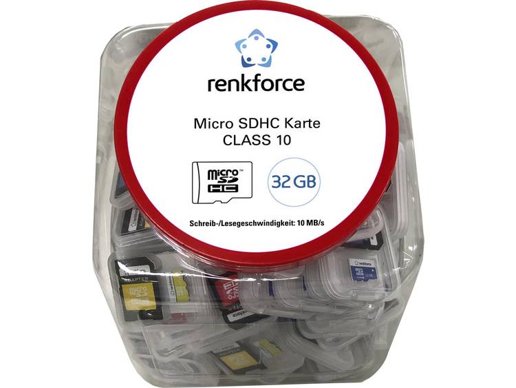 Renkforce microSD-kaart 32 GB Class 10