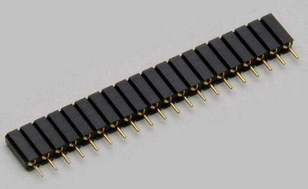 BKL Electronic Female header (precisie) Aantal rijen: 1 Aantal polen per rij: 6 10120983 1 stuk(s)
