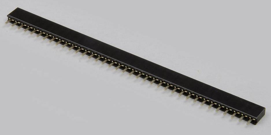 TRU COMPONENTS Female header (standaard) Aantal rijen: 1 Aantal polen per rij: 10 TC-2506312 1 stuk(s)
