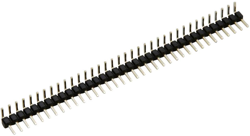 TRU COMPONENTS Male header (standaard) Aantal rijen: 1 Aantal polen per rij: 26 TC-2506402 1 stuk(s)