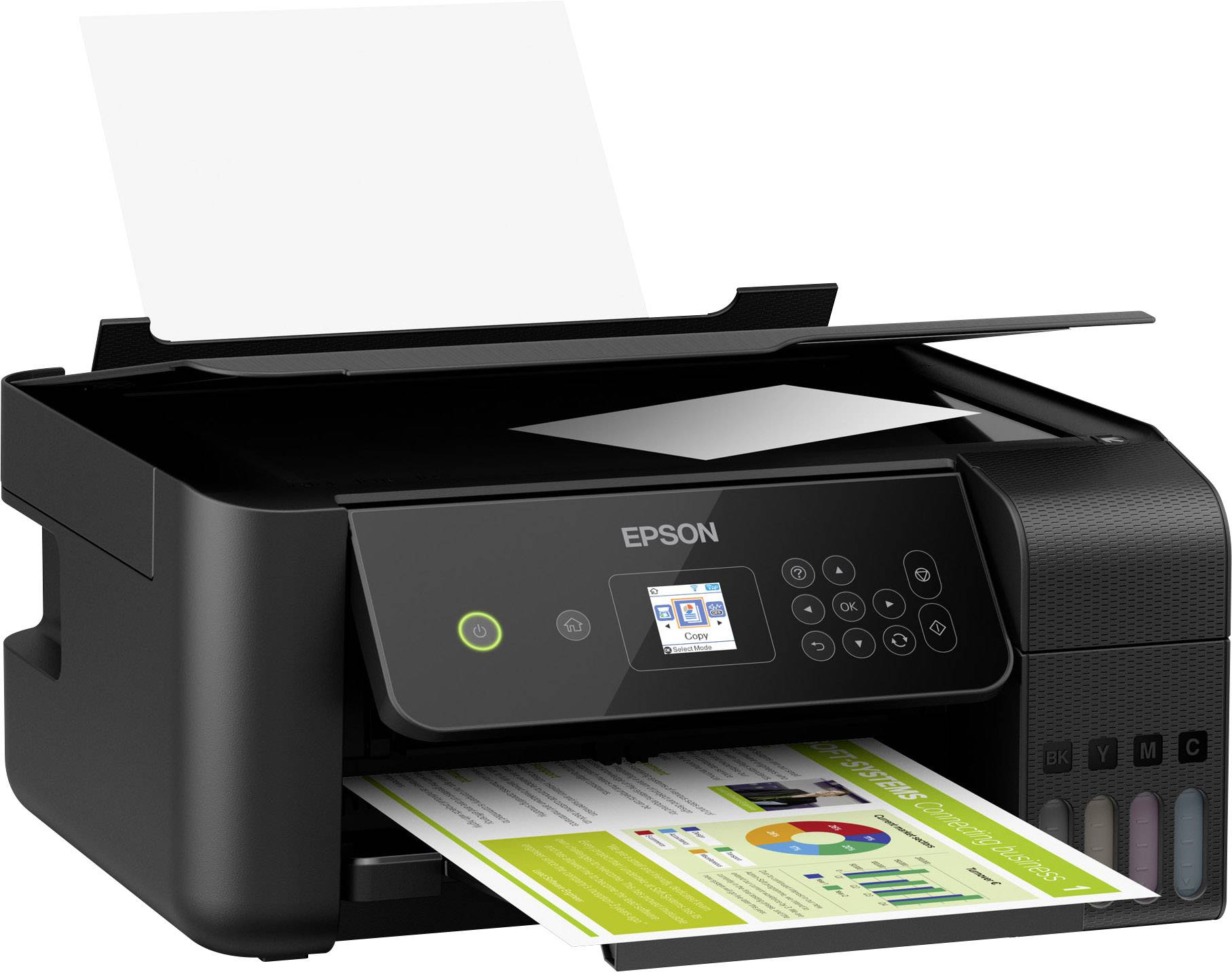 Epson Ecotank Et 2720 Multifunctionele Inkjetprinter Kleur A4 Printen Scannen Kopiëren Wifi 7388