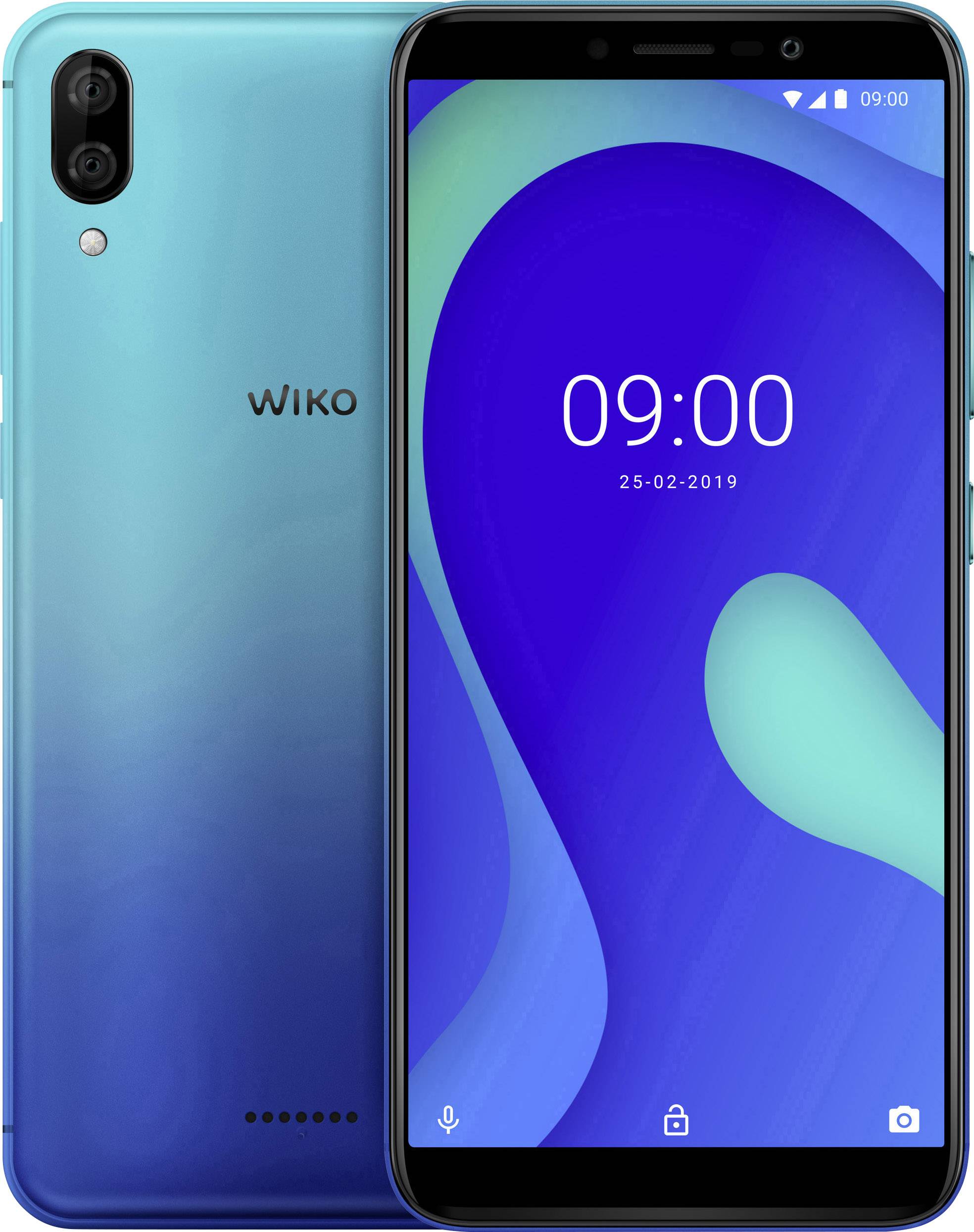 Tweede leerjaar Zonsverduistering binair WIKO Y80 Smartphone 16 GB 5.99 inch (15.2 cm) Hybrid-SIM Android 9.0  Donkerblauw | Conrad.nl