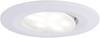 Paulmann Calla LED-inbouwlamp voor badkamer LED 6.5 W IP65 Wit (mat)