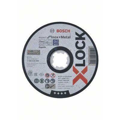 Bosch Accessories Bosch Power Tools 2608619264 Doorslijpschijf recht 125 mm 1 stuk(s) 