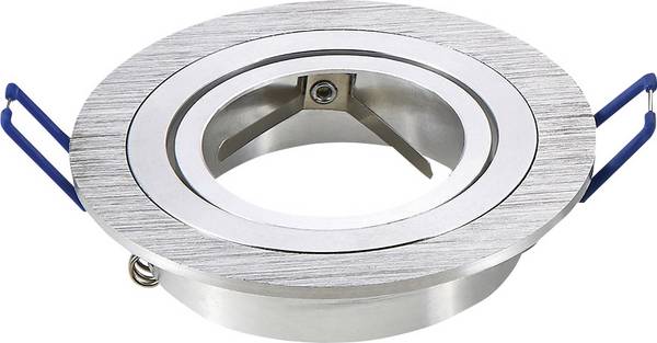 V-TAC VT-782 3600 Inbouwframe   0.5 W Zwart IP20 Zilver