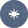 Bosch Accessories 2608619161 Fiberschijf Diameter 125 mm Korrelgrootte (num): 60 1 stuk(s)