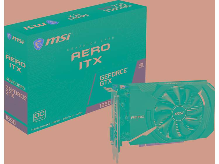 VGA MSI GeForce GTX 1650 Aero ITX 4G OC