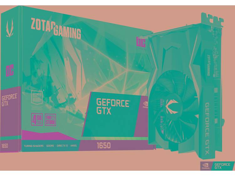 Zotac GPU NV GTX1650 GAMING OC 4G Fan