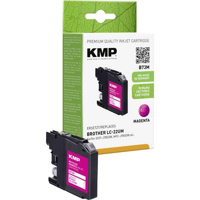 KMP Inktcartridge vervangt Brother LC-22UM Compatibel  Magenta B73M 1536,4006