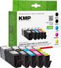 KMP Inktcartridge vervangt Canon PGI-580PGBK XXL, CLI-581BK XXL, CLI-581C XXL, CLI-581M XXL, CLI-581Y XXL Compatibel Combipack Zwart, Foto zwart, Cyaan, Magenta, Geel C116V 1576,0255