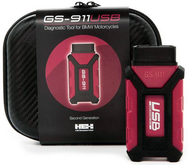 HEX GS-911 USB Motorfiets diagnosetool OBD2 Geschikt voor (automerken): BMW (Motorrad)  10 voertuigen