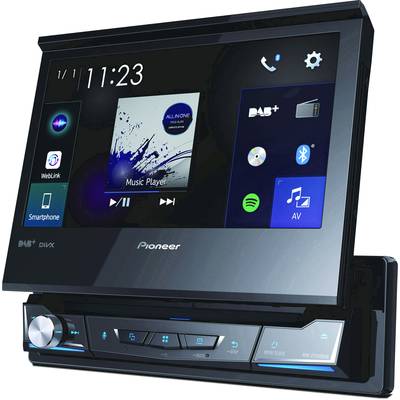 Pioneer AVH-Z7200DAB Autoradio met DAB+ tuner, Aansluiting voor stuurbediening, Bluetooth handsfree, ? Conrad Electronic