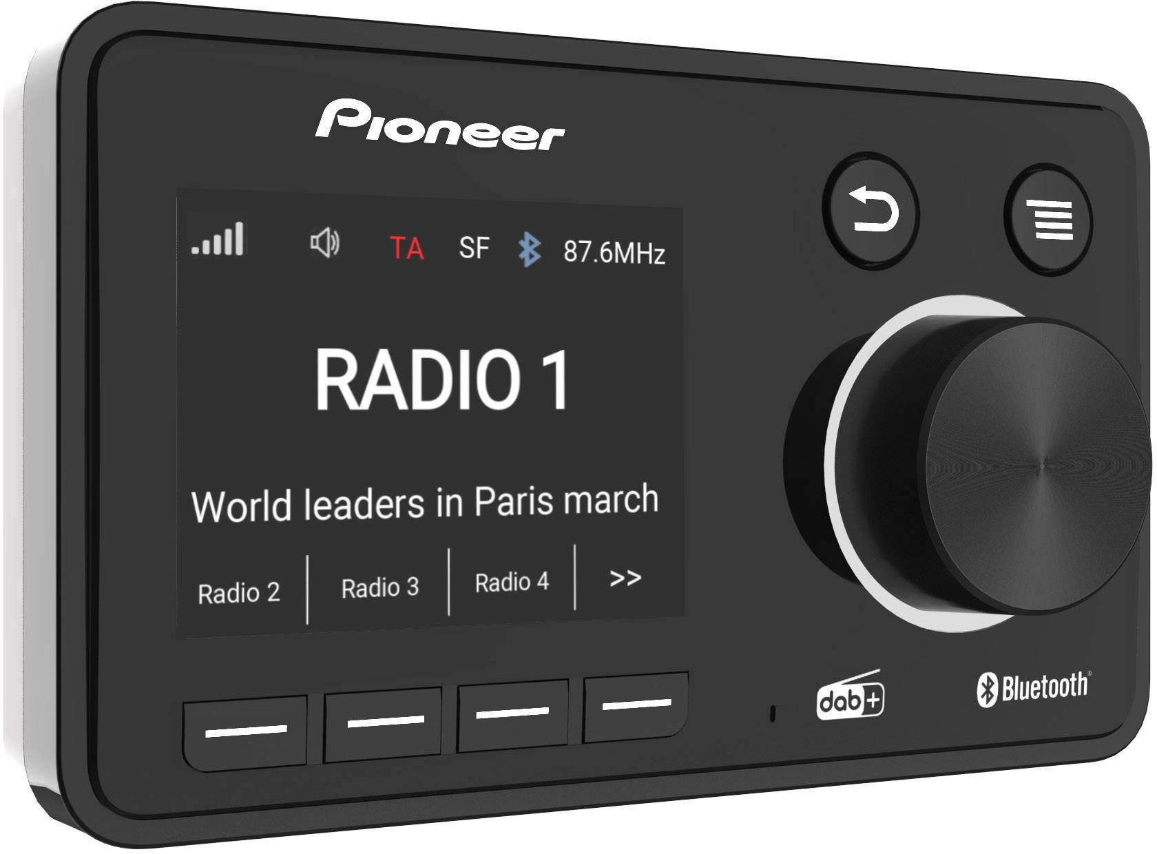 methodologie Reis nep Pioneer SDA-11DAB DAB+ ontvanger Bluetooth muziekstreaming,  Handsfree-functie | Conrad.nl