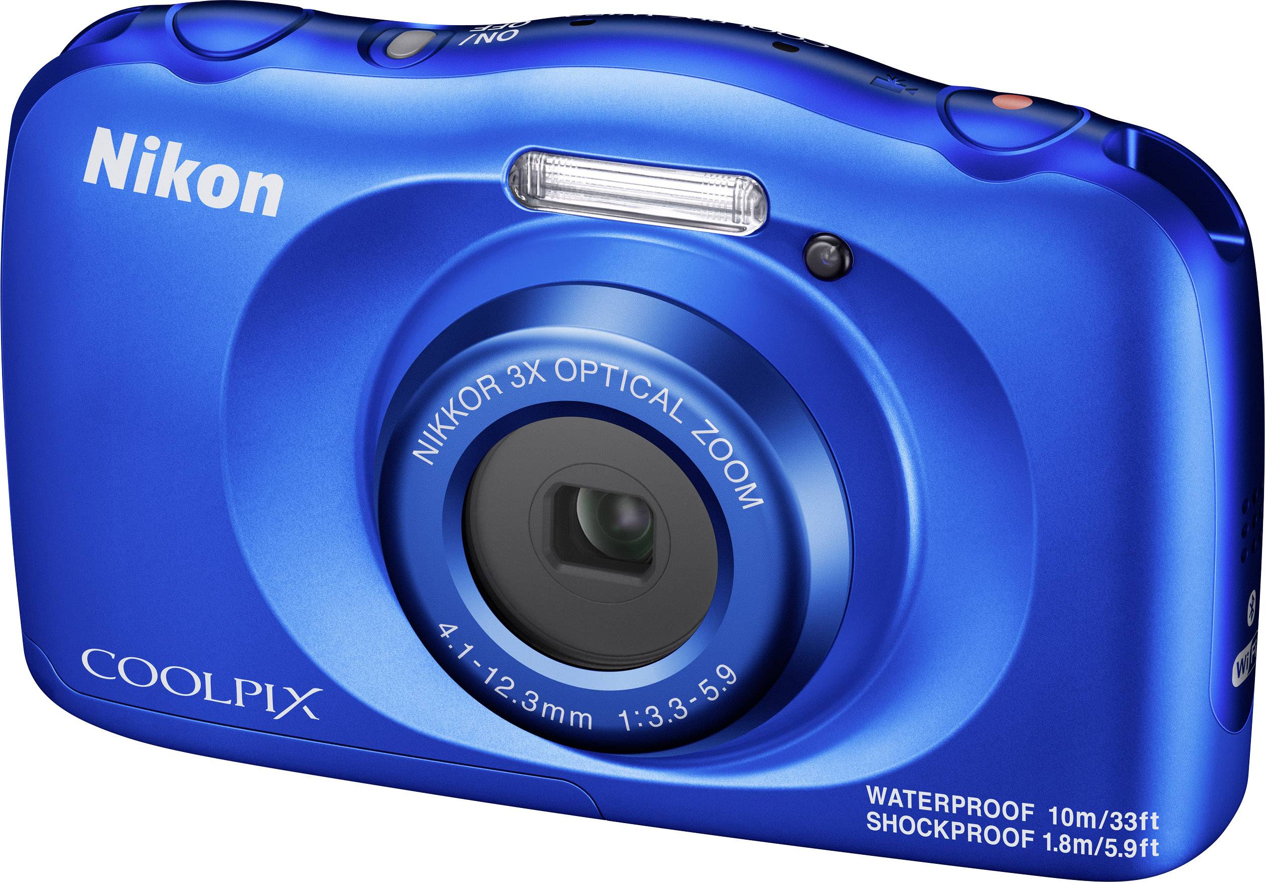 Nikon W150 Digitale camera 13.2 Mpix Zoom optisch 3 x Blauw Waterdicht
