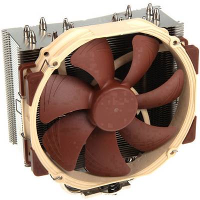 Noctua NH-U14S computerkoelcomponent, processorkoeler, 12 cm, bruin, roestvrij staal-0
