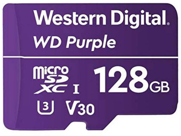 WD Purple 128GB Surveillance microSD