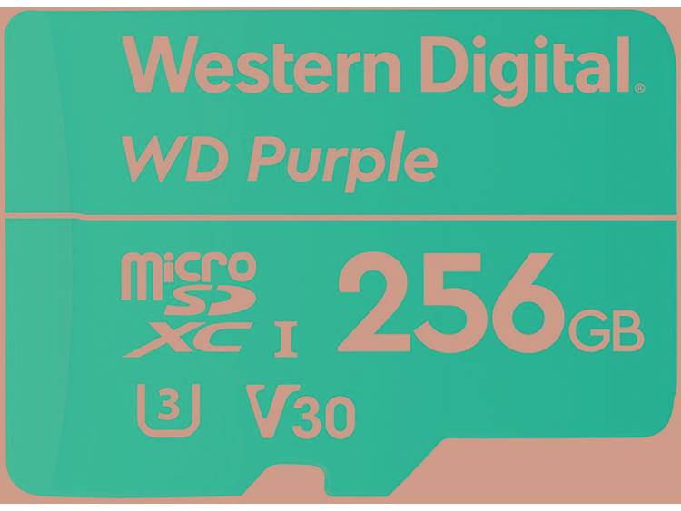 WD Purple 256GB Surveillance microSD