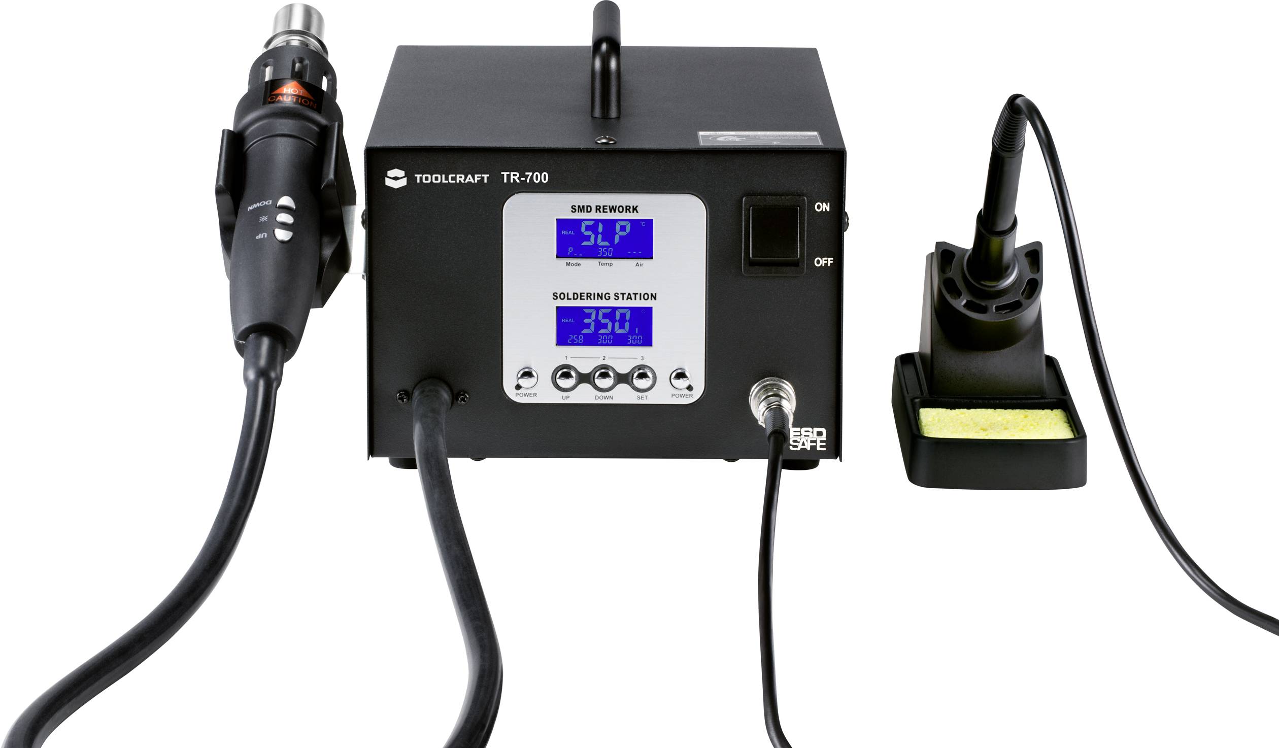 TOOLCRAFT TR-700 Soldeerstation 700 W 200 - 480 °C-2