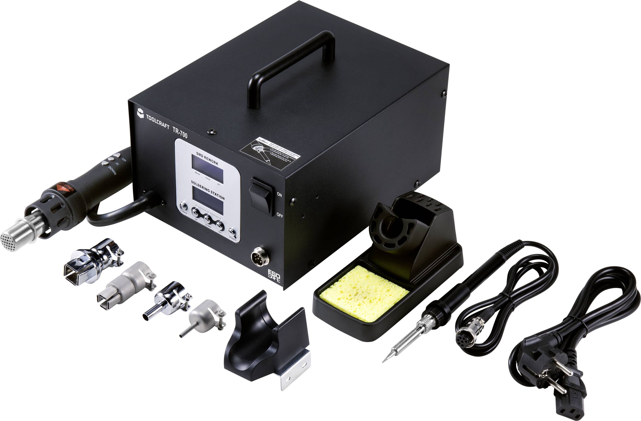 TOOLCRAFT TR-700 Soldeerstation 700 W 200 - 480 °C-1