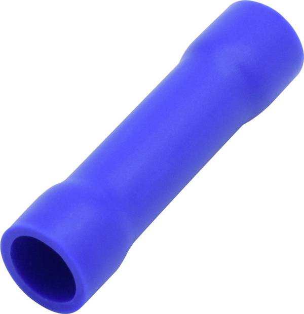 TRU COMPONENTS T1904C067 Parallelverbinder 1.50 mm² 2.50 mm² Volledig geïsoleerd Blauw 50 stuk(s)