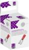 TRU COMPONENTS T1904C038 Assortiment platte stekkers (female) Insteekbreedte: 6.30 mm Insteekdikte: 0.80 mm 180 ° Deels geïsoleerd Rood 25 stuk(s)