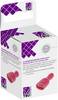 TRU COMPONENTS T1904C117 Assortiment platte stekkers (female) Insteekbreedte: 6.30 mm Insteekdikte: 0.80 mm 180 ° Volledig geïsoleerd Rood 25 stuk(s)
