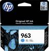 HP 963 Inktcartridge Origineel Cyaan 3JA23AE Inkt
